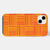 Streifen iPhone Hülle (Rückseite (Horizontal))