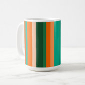 Streifen Kaffeetasse (Vorderseite Links)