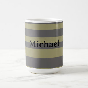 Streifen Kaffeetasse
