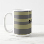 Streifen Kaffeetasse (Links)