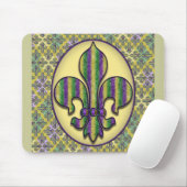 Streifen-Karneval-Lilie Mousepad (Mit Mouse)