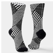 Streifen Karo Harlequin Polka Dots Mixed Design Socken