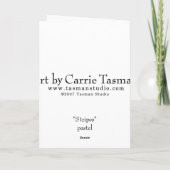 Streifen Karte (Rückseite)