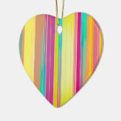 Streifen Keramik Ornament (Links)