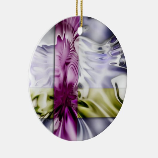 Streifen Keramik Ornament (Rechts)