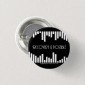 Streifen-Knopf-Button klein Button (Vorne & Hinten)