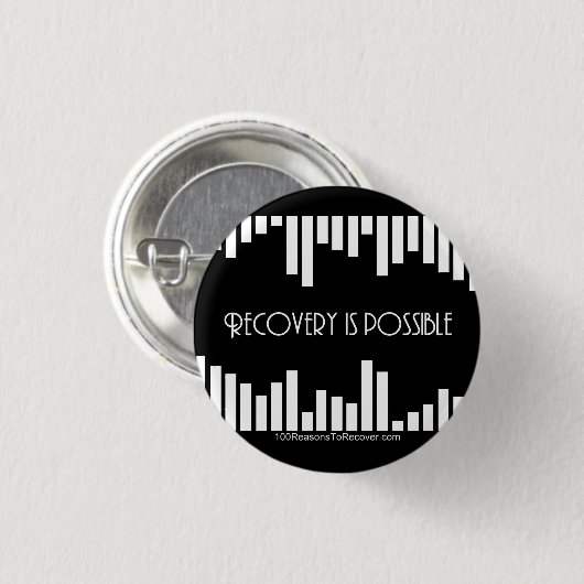 Streifen-Knopf-Button klein Button (Vorne & Hinten)