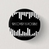 Streifen-Knopf-Button klein Button (Vorderseite)