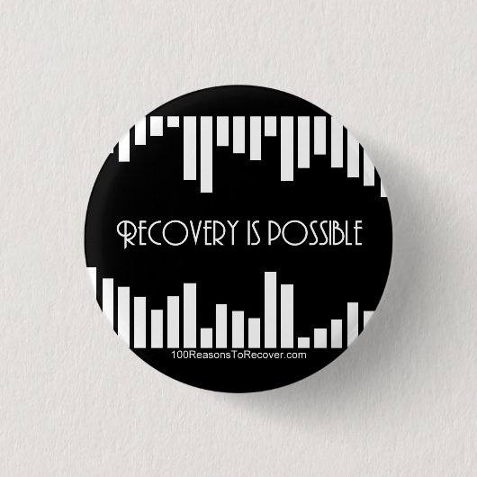 Streifen-Knopf-Button klein Button (Vorderseite)