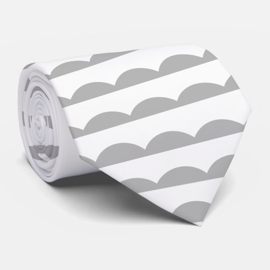 Streifen Krawatte (Gerollt)