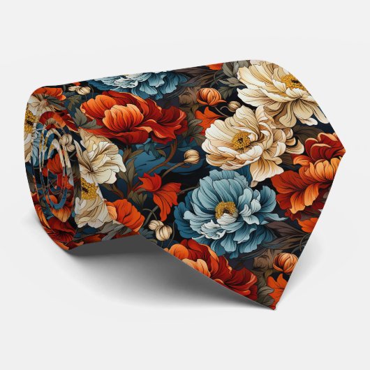 Streifen Krawatte (Gerollt)