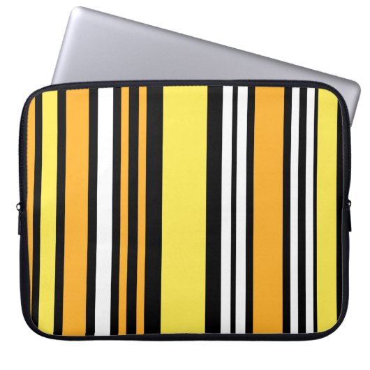 Streifen Laptopschutzhülle (Vorderseite)