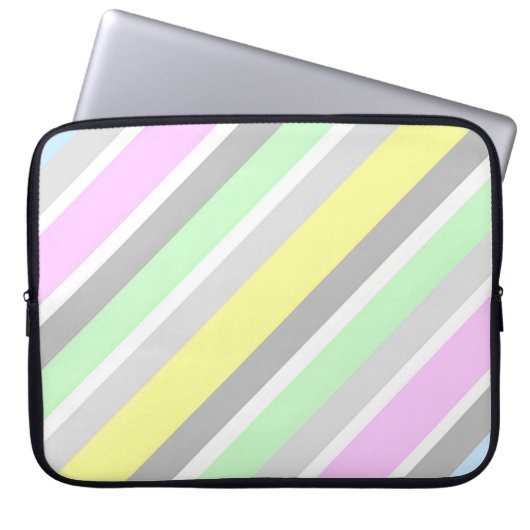 Streifen Laptopschutzhülle (Vorderseite)