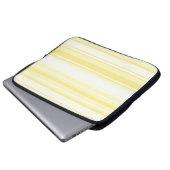 Streifen Laptopschutzhülle (Vorne Knopf)