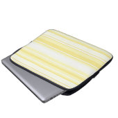 Streifen Laptopschutzhülle (Vorne Knopf)