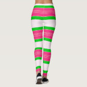 Streifen Leggings (Rückseite)