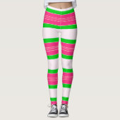 Streifen Leggings (Vorderseite)