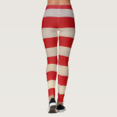 Streifen Leggings (Rückseite)