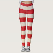 Streifen Leggings (Vorderseite)