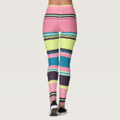Streifen Leggings (Rückseite)