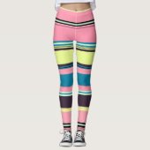 Streifen Leggings (Vorderseite)