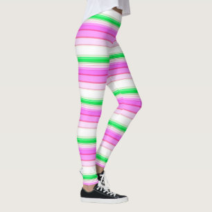 Streifen Leggings