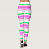 Streifen Leggings (Rückseite)