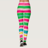 Streifen Leggings (Rückseite)