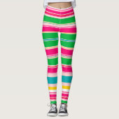 Streifen Leggings (Vorderseite)