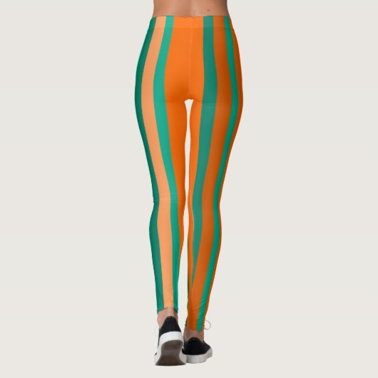 Streifen Leggings (Rückseite)
