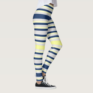 Streifen Leggings