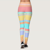 Streifen Leggings (Rückseite)