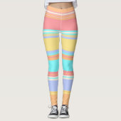 Streifen Leggings (Vorderseite)