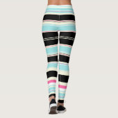 Streifen Leggings (Rückseite)