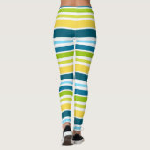 Streifen Leggings (Rückseite)
