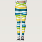 Streifen Leggings (Vorderseite)