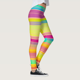 Streifen Leggings