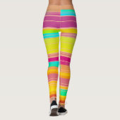 Streifen Leggings (Rückseite)