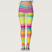 Streifen Leggings (Vorderseite)