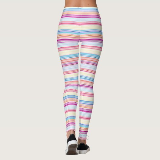 Streifen Leggings (Rückseite)