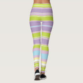 Streifen Leggings (Rückseite)