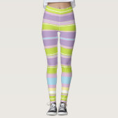 Streifen Leggings (Vorderseite)