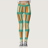 Streifen Leggings (Vorderseite)