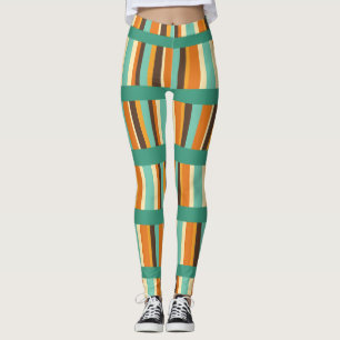 Streifen Leggings