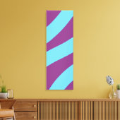 Streifen Leinwanddruck (Insitu (Wohnzimmer))