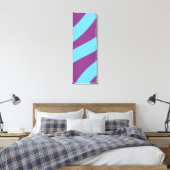 Streifen Leinwanddruck (Insitu (Schlafzimmer))