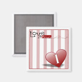 Streifen Magnet (Vorderseite/Rückseite)