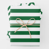 Streifen marokkanische Zickzack DIY-Farben Weiß Gr Geschenkpapier Set (Beispiel)