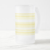 Streifen Mattglas Bierglas (VorderseiteRechts)