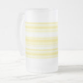 Streifen Mattglas Bierglas (Vorderseite Links)